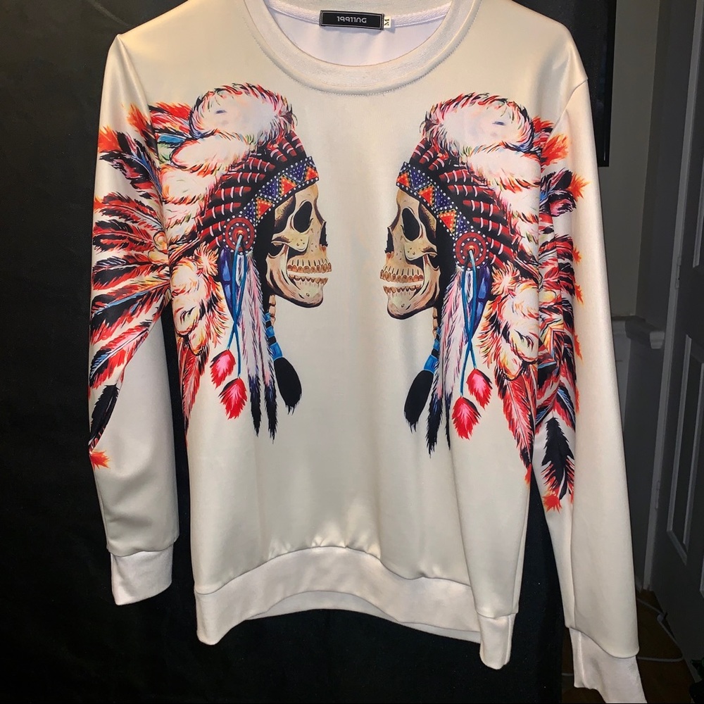 Colorful crewneck